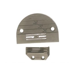 Placa de agujas y diente...